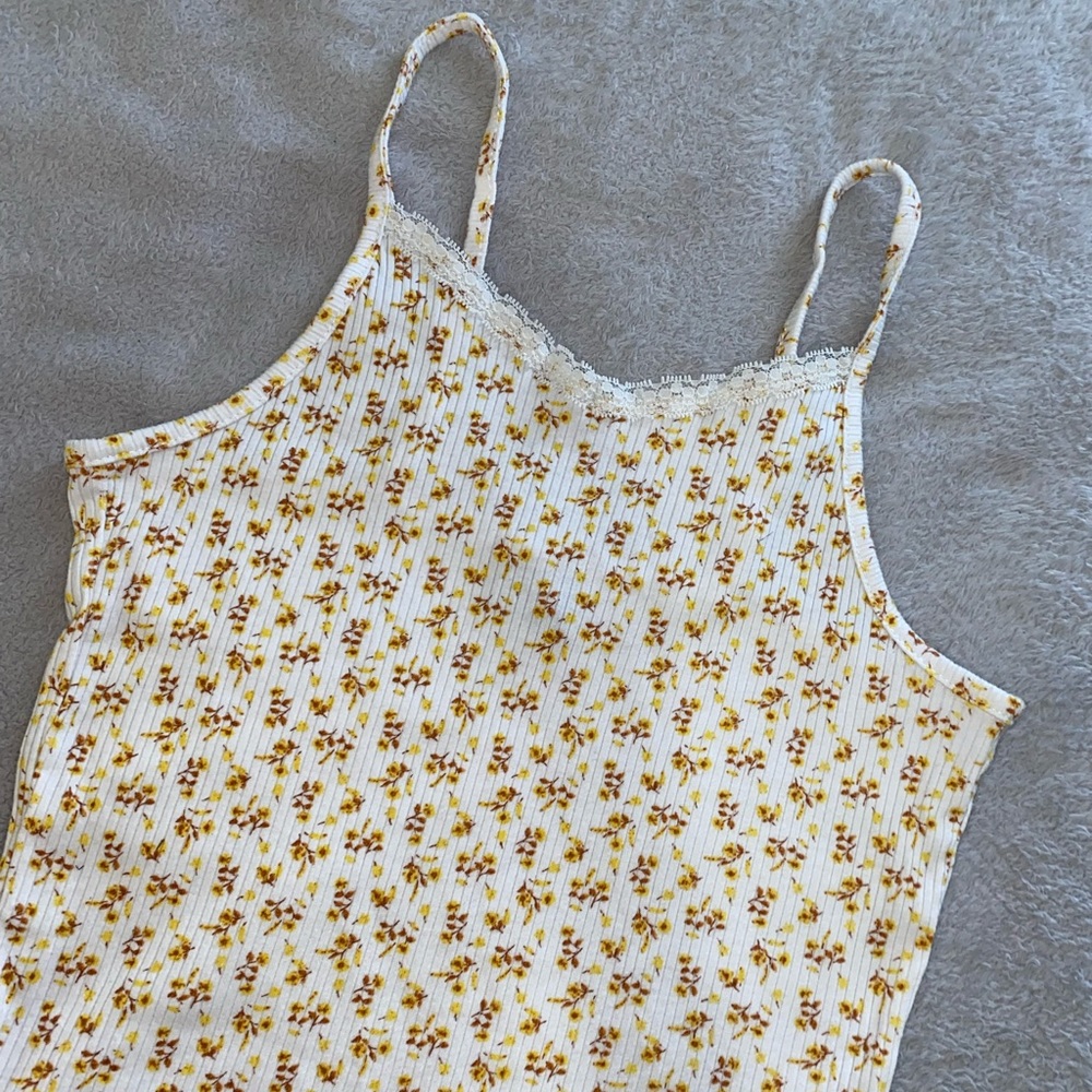 Floral Print Tank Top